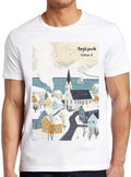 Reykjavik Iceland Travel Poster Meme Funny  Style Cult Movie Music Gift Tee T Shirt 2506