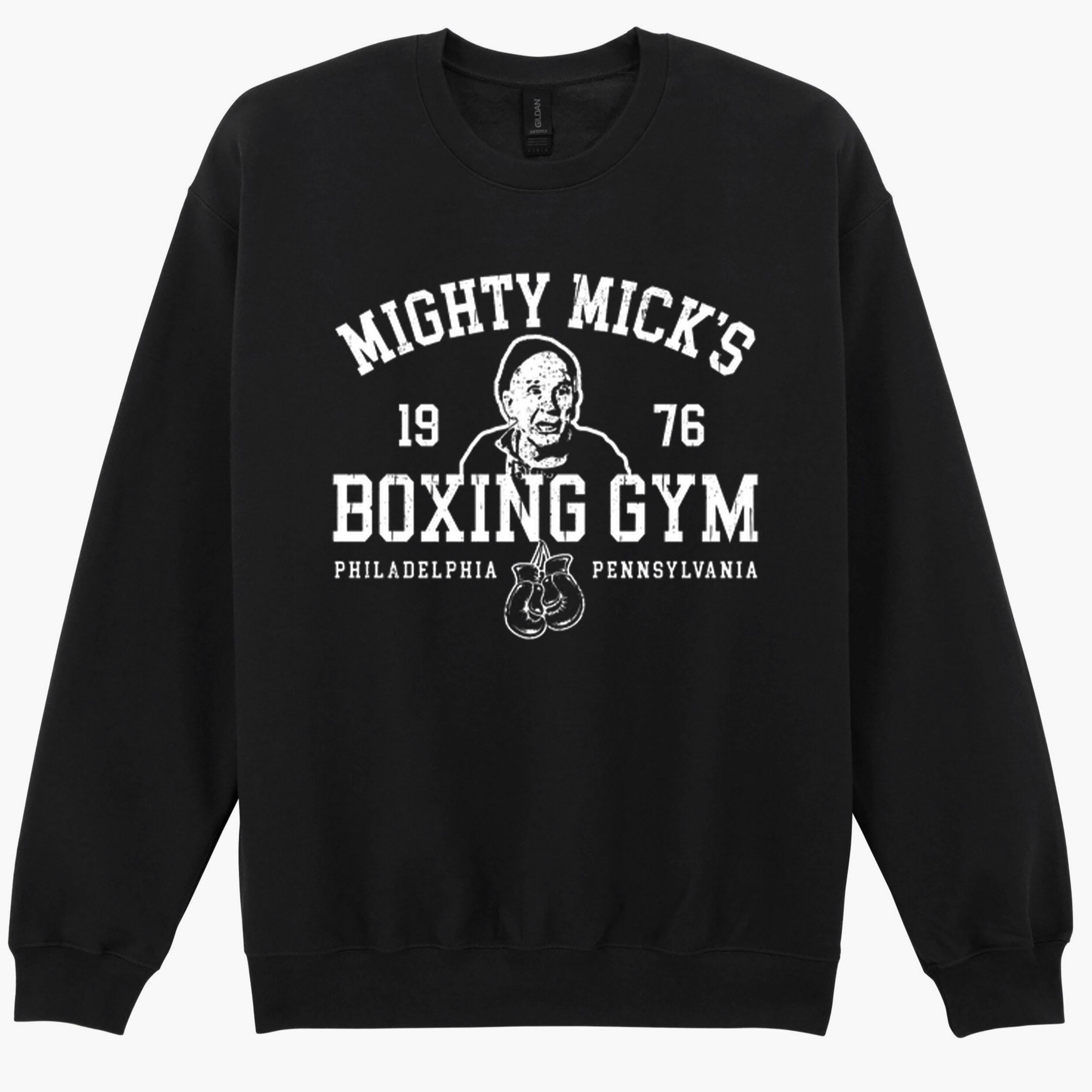 Micks's Gym Boxer Boxing Gloves Rocky Film Movie Sweatshirt Hoodie 89