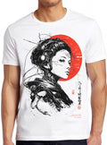 Japanese Robot Geisha Meme Style Unisex Gamer Movie Music Gift Funny Top Tee T Shirt 2355