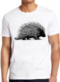 Porcupine Cute Animal Weird Humorous Hilarious Witty Funny Music Gift Tee T Shirt 2393