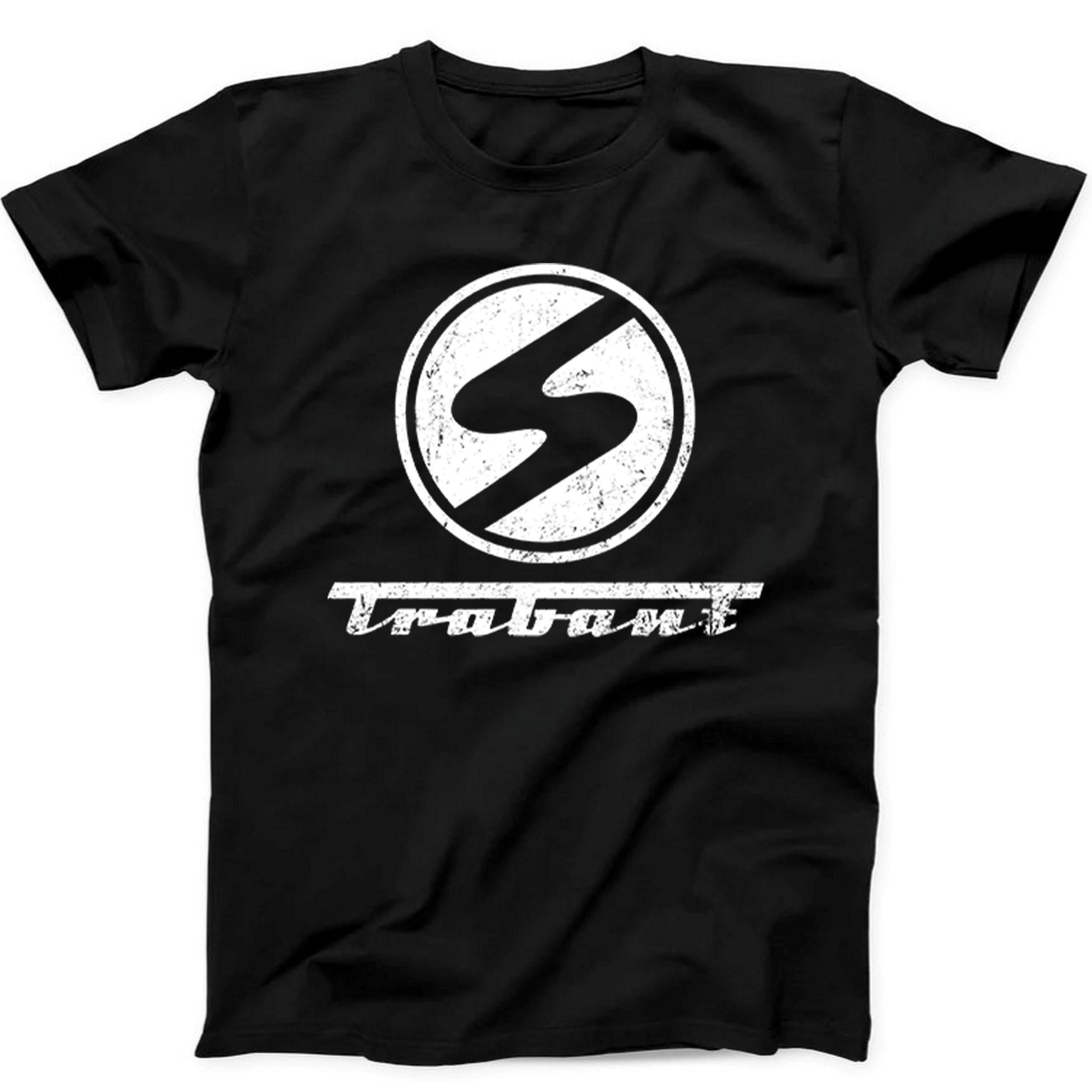 Trabant German Democratic Republic Cult Car Brand GDR Gift Black Tee T Shirt 519