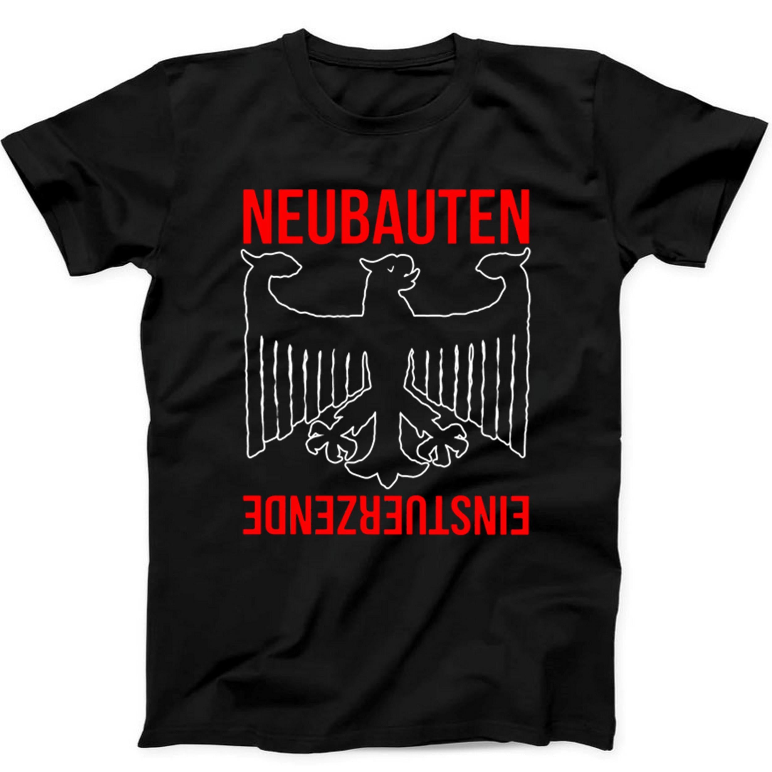Einstürzende Neubauten Music Gift Tee Black T Shirt 537