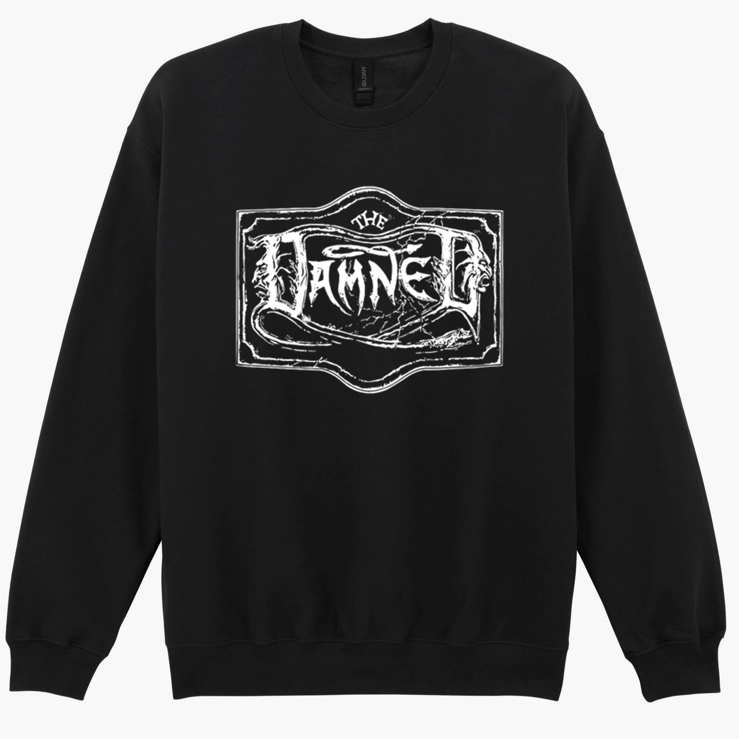 Damned The Black Album Punk Rock Music Gift Sweatshirt Hoodie 549