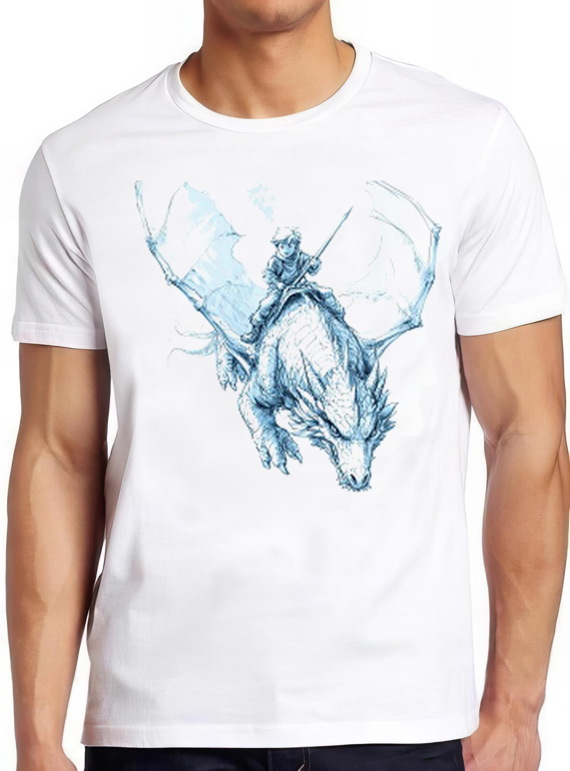 A Boy Riding A Dragon Sketch Humorous Hilarious Witty Funny Music Gift Tee T Shirt 2237