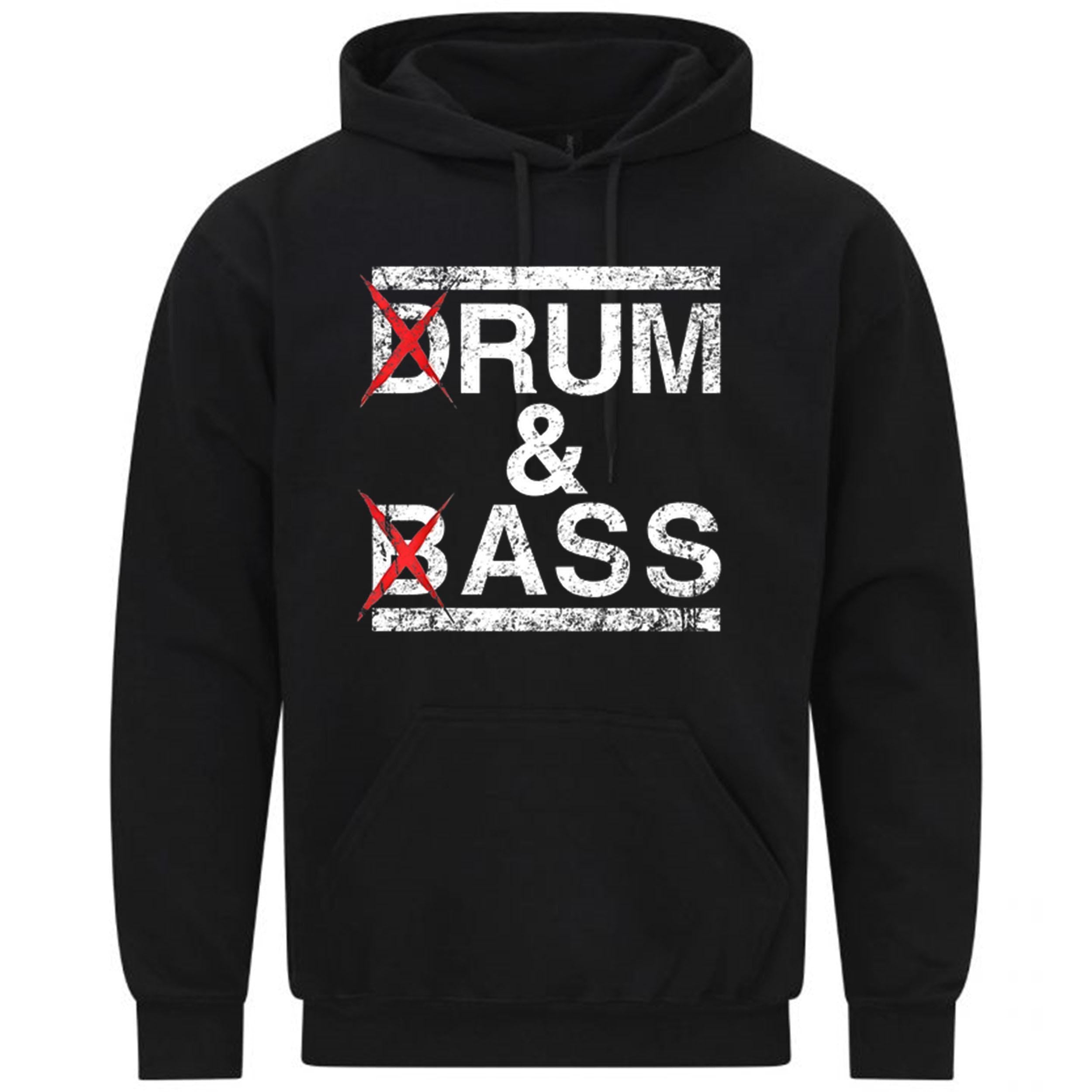 Drum And  Bass Rum & Ass Lovers Joke Saying Funny Music Gift Sweatshirt Hoodie 386