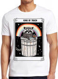 King Of Trash Raccoon Tarot Card Meme Gamer Cool Cult Movie Music Gift Tee T Shirt 2275