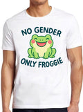 No Gender Only Froggie Frog Gay LGBT Pride Proud Funny Gift Tee T Shirt 2629