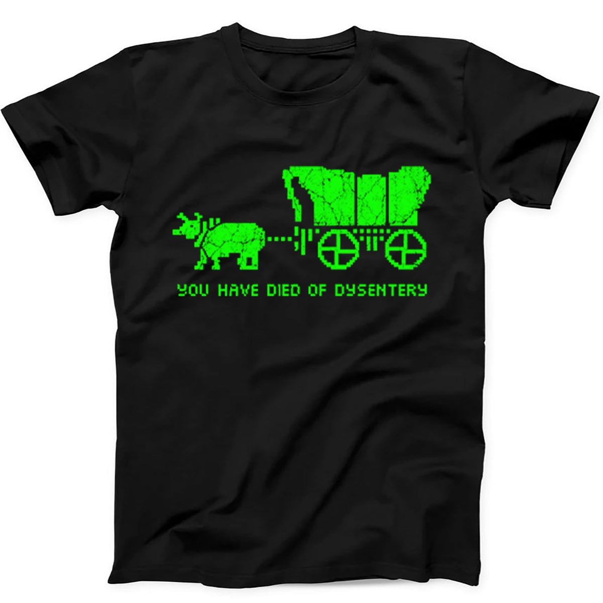 Oregon Trail You Have Died of Dysentery Old School T Shirt Hoodie Sweatshirt 291