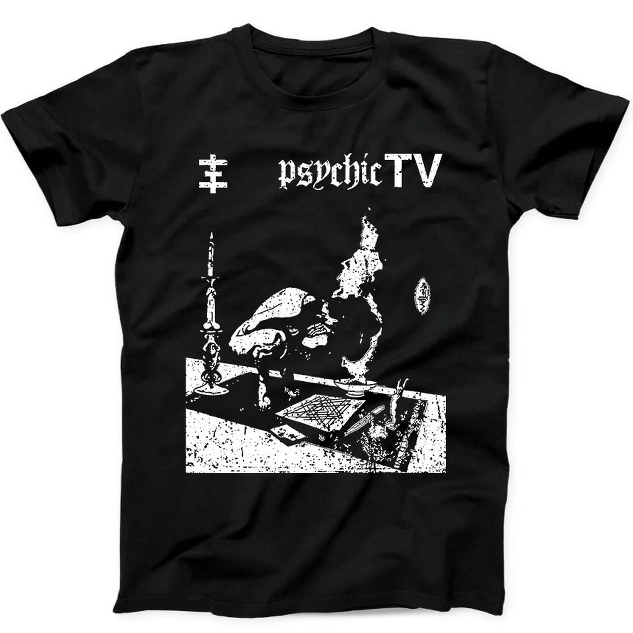Psychic Tv Music Best Seller Funny Gift Black Tee T Shirt B341