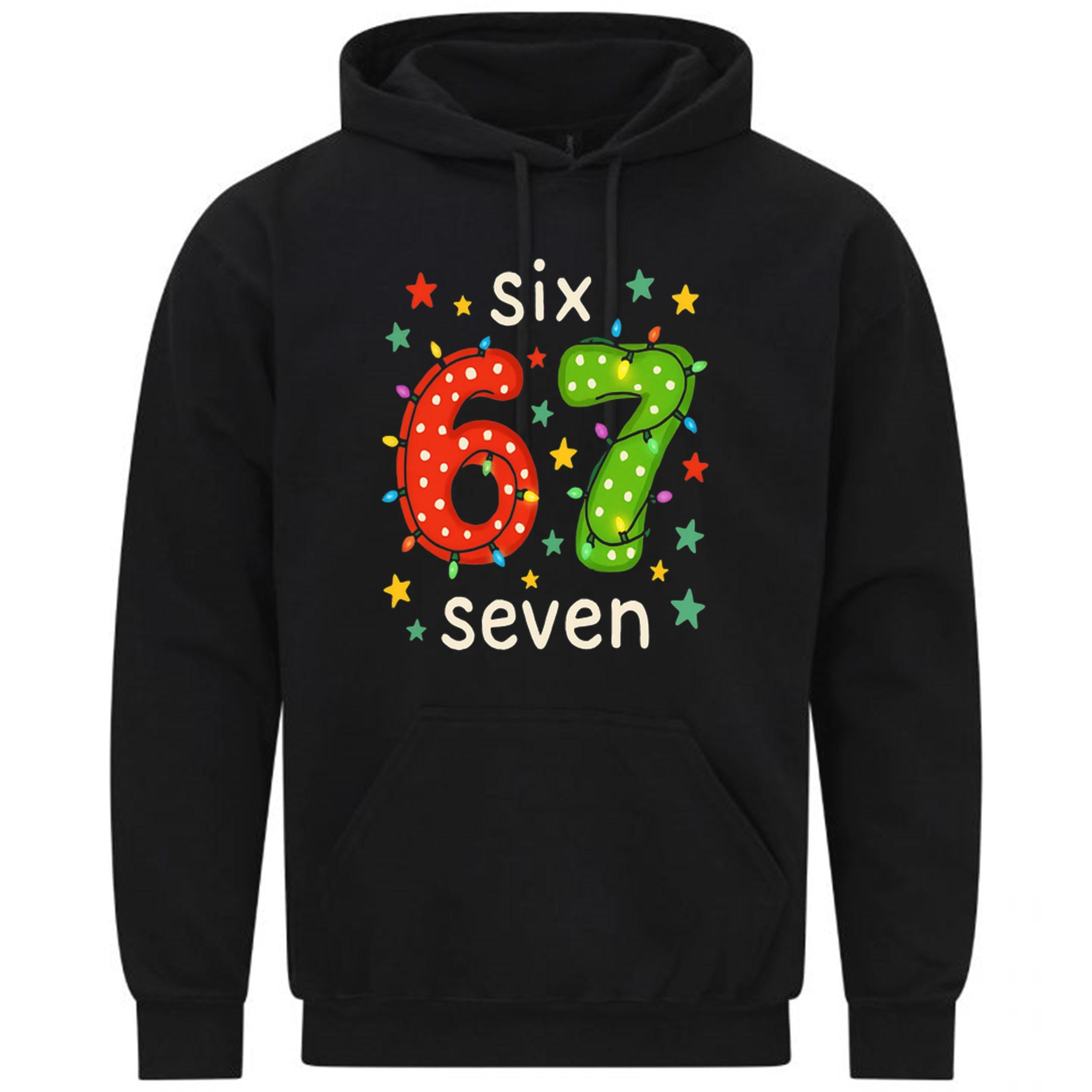 ix Seven Christmas 6 7 XMAS Meme Funny Gift Sweatshirt Hoodie 506