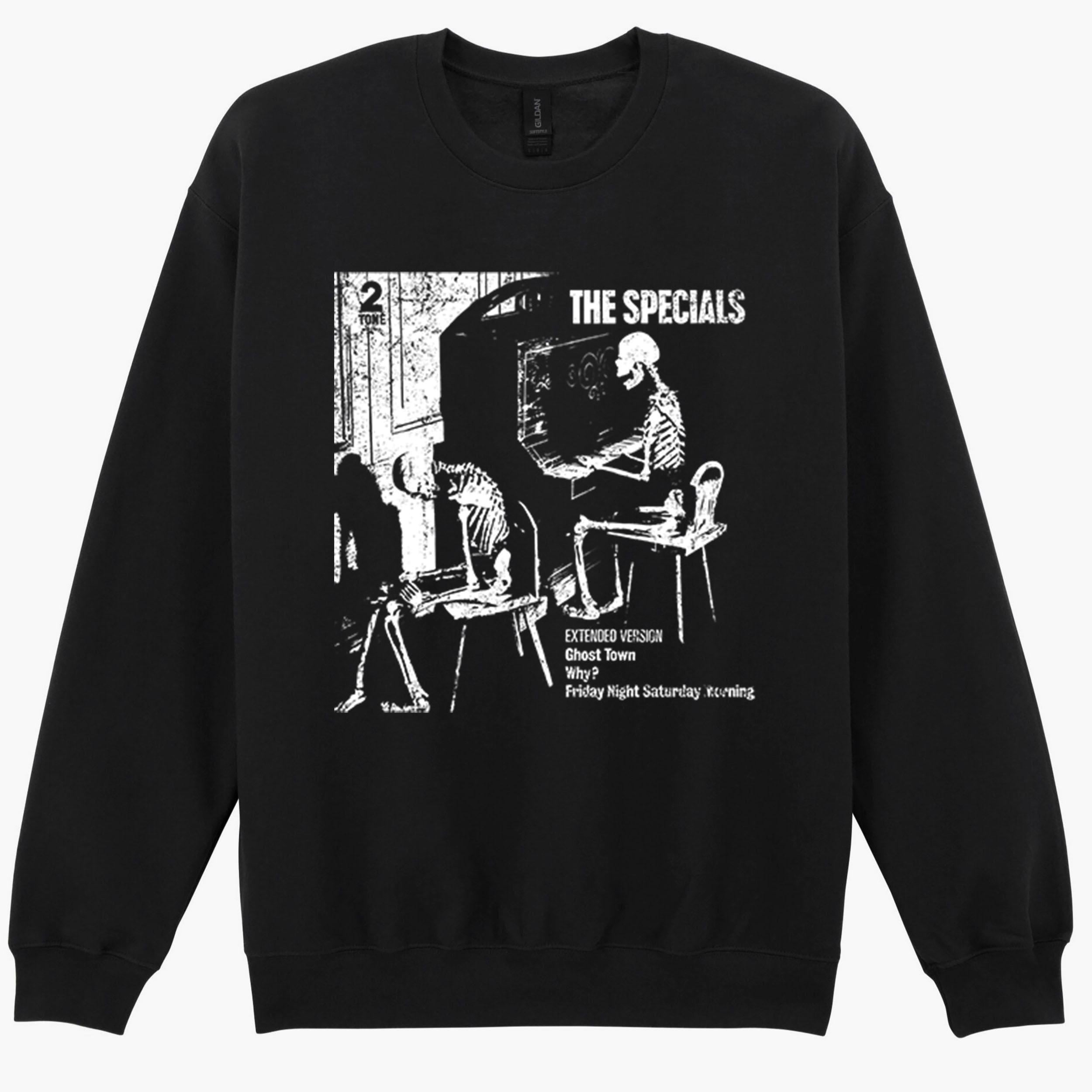 The Specials Ghost Town 2 Tone Ska Music Gift Sweatshirt Hoodie 523