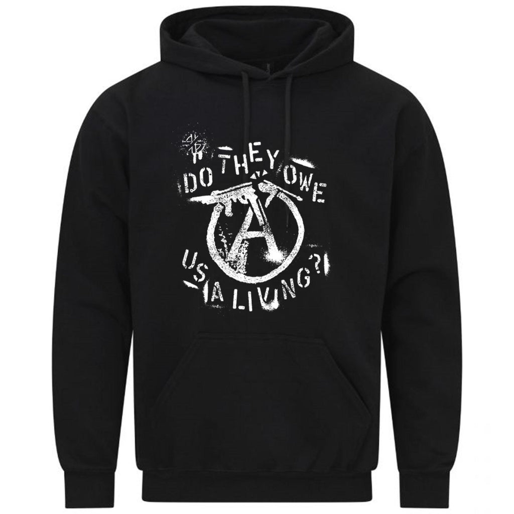 Crass Do They Owe Us a Living Music Punk Limited Edition Sweatshirt Hoodie 75