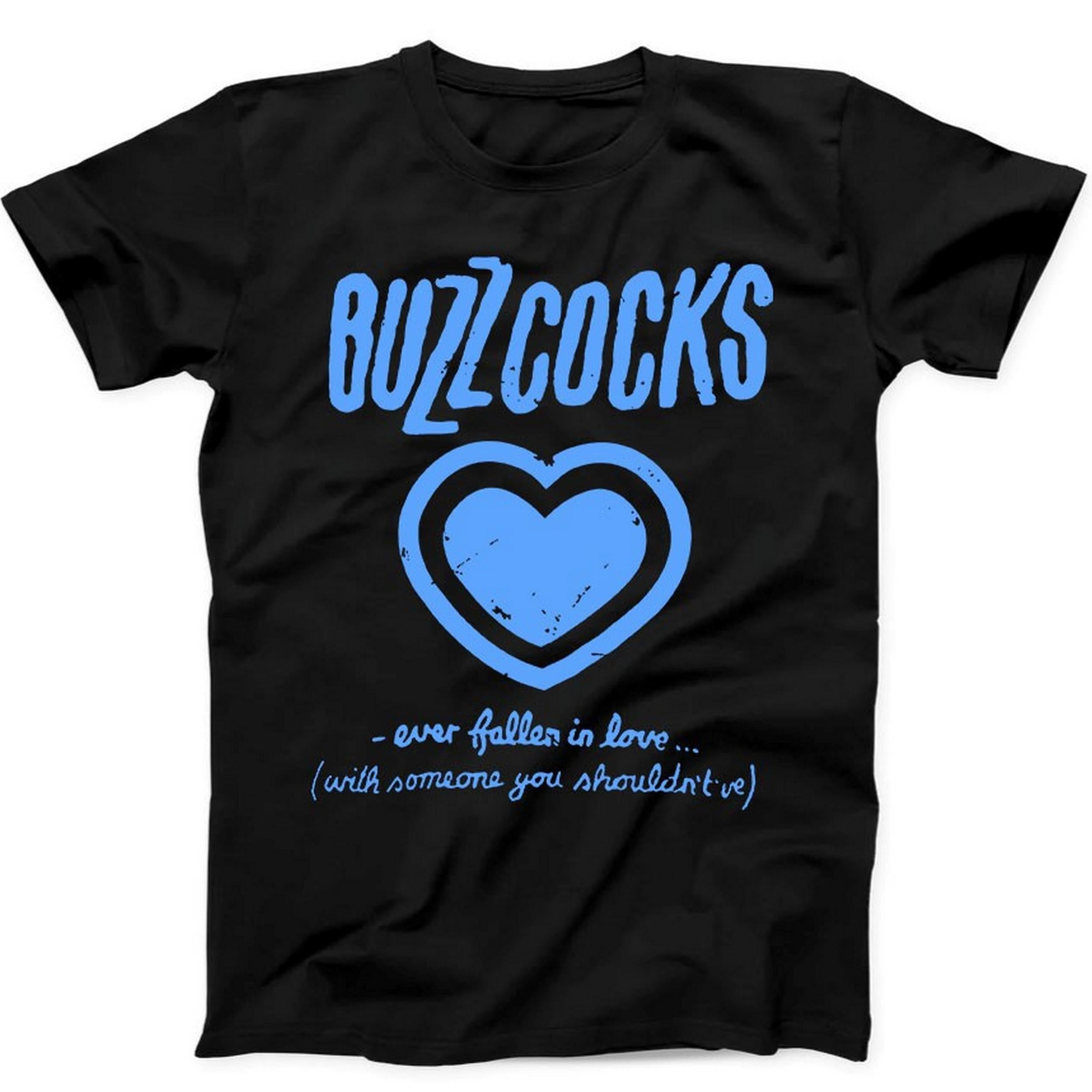 Buzzcocks Ever Fallen In Love Punk Retro Music Gift Tee Black T Shirt B94