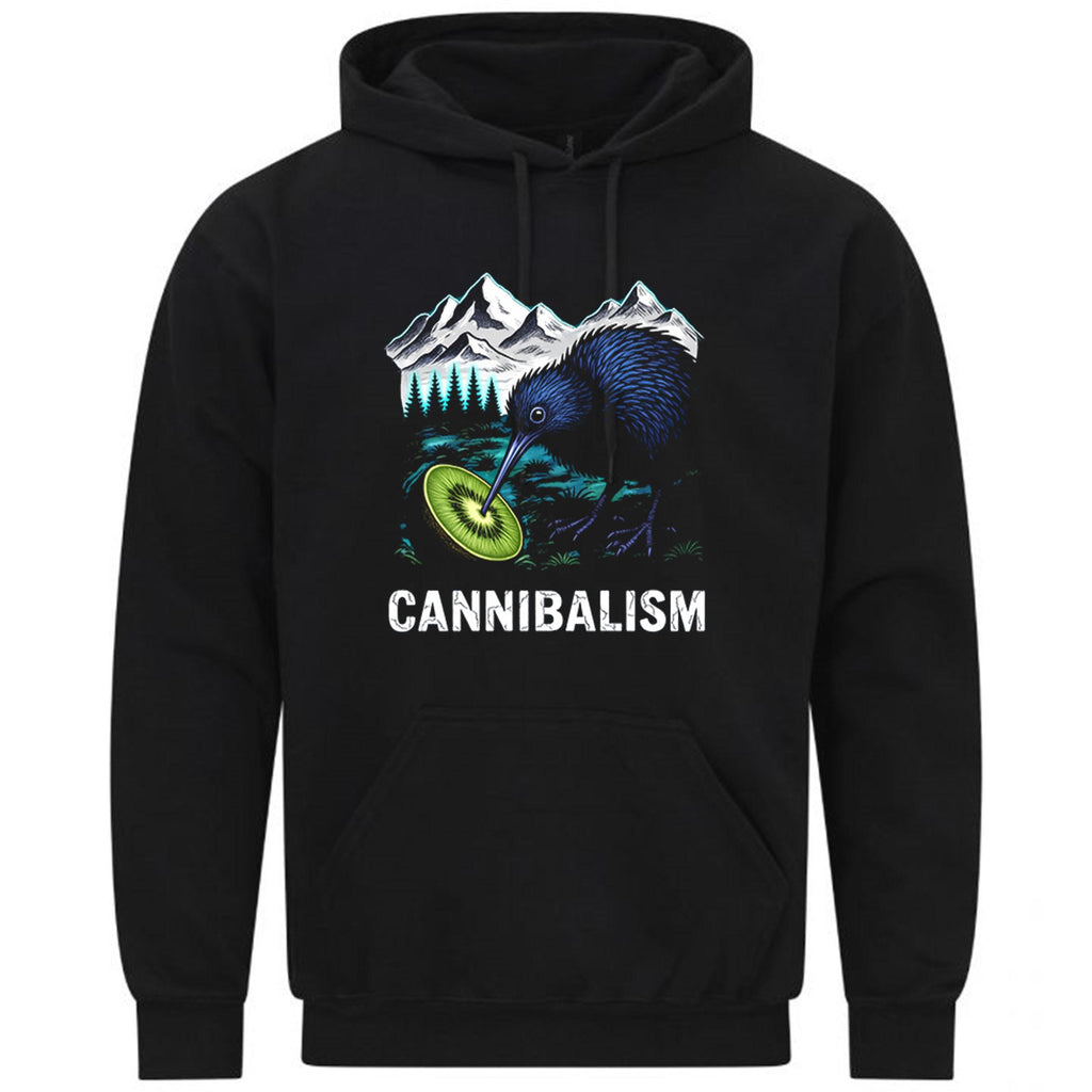 Kiwi Bird Cannibal Cannibalism New Zealand Fruit Farm Theme Funny Gift Sweatshirt Hoodie 526