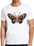 Death Moth Insect Butterfly Death Head Sugar Gaming Gamer Novelty Saying Funny Meme Gift Tee Cult Movie  T Shirt 2421