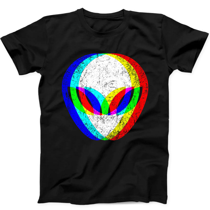 Alien Head Trippy Techno Rave Edm Music Funny T Shirt Hoodie Sweatshirt 389