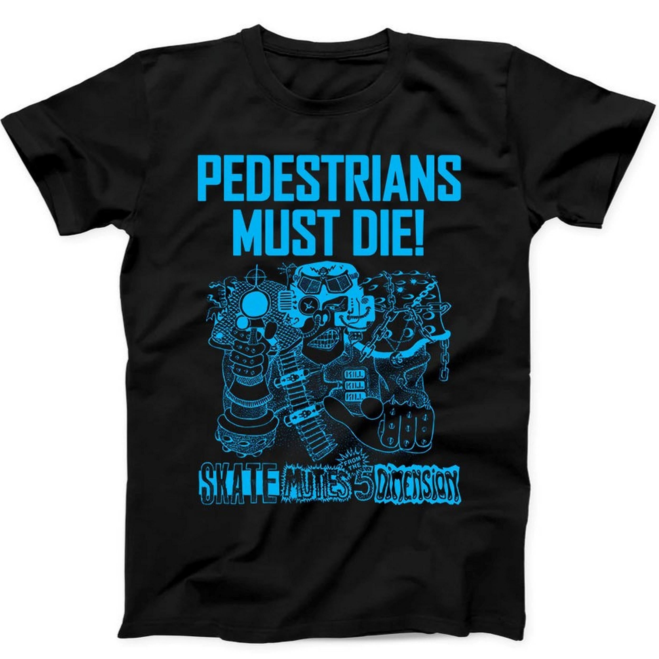 Skate Muties From The 5th Dimension Music Gift Tee Black T Shirt B385