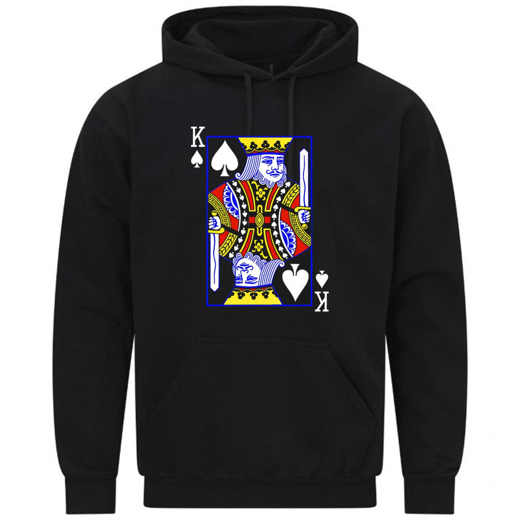 King Playing Card Logo Vintage Ideal Gift Cool Retro Sweatshirt Hoodie 575