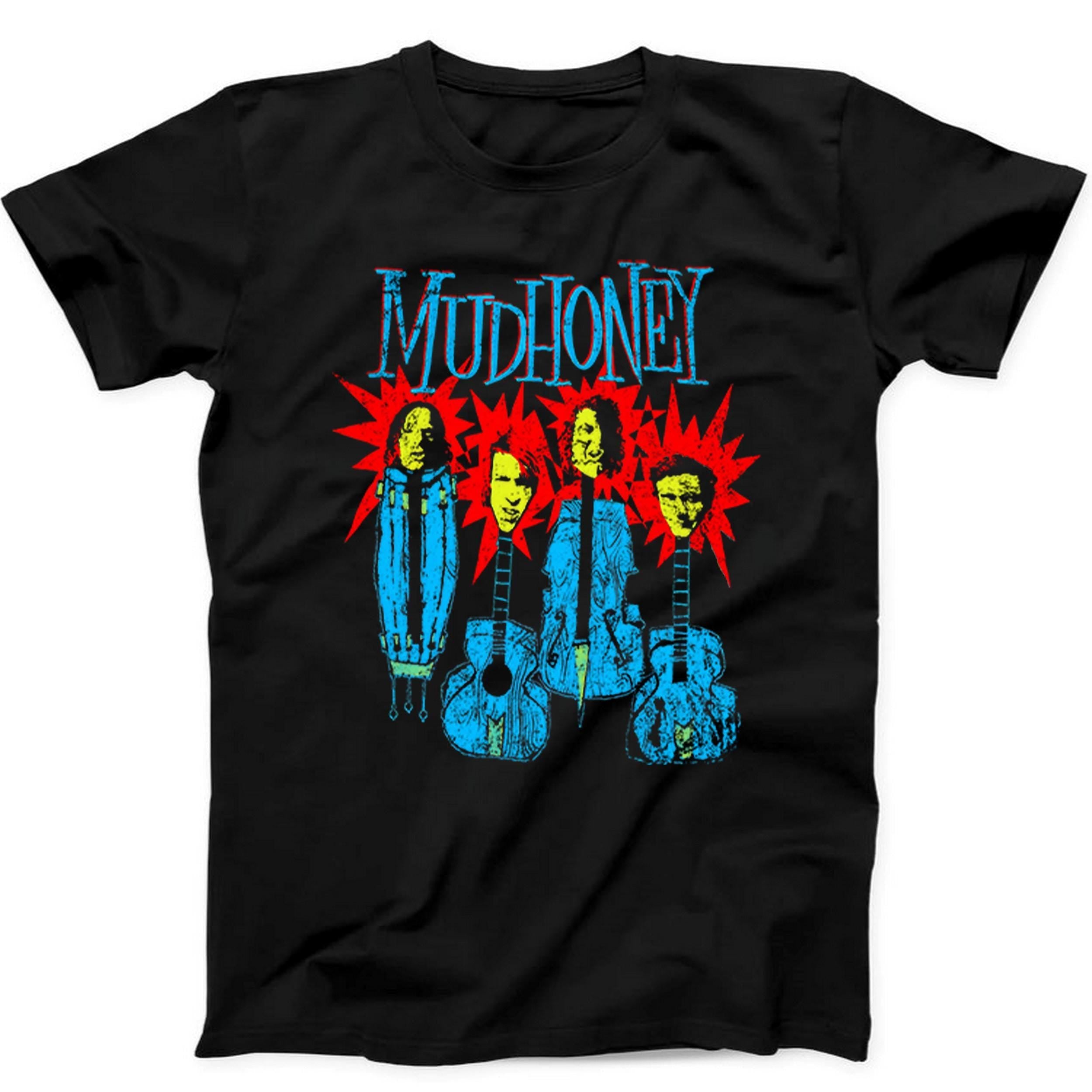 Mudhoney 1993 Punk Rock Music Gift Black Tee T Shirt 525