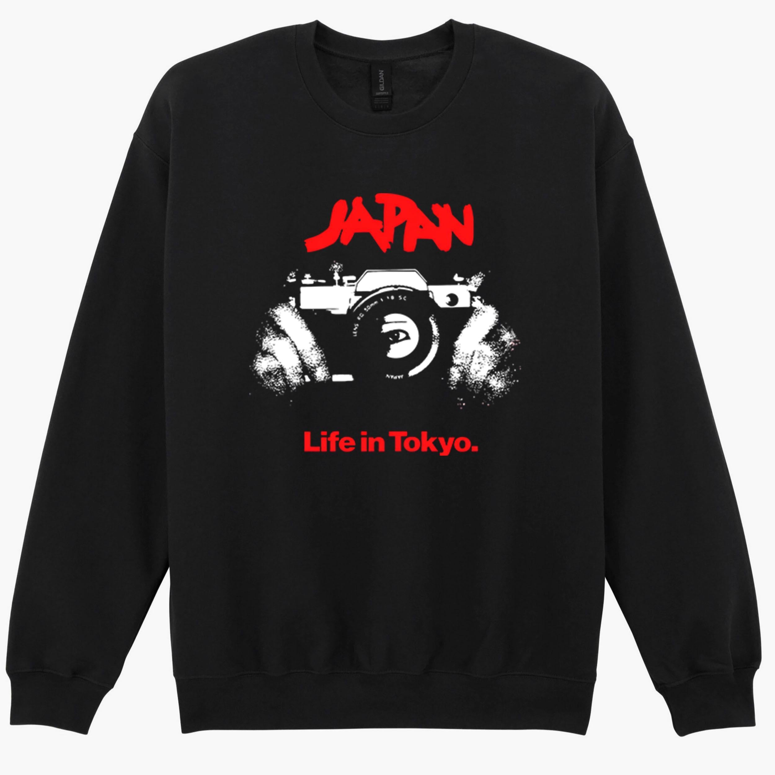 Japan Sylvian Life In Tokyo Synth Pop Band Music Gift Sweatshirt Hoodie 605