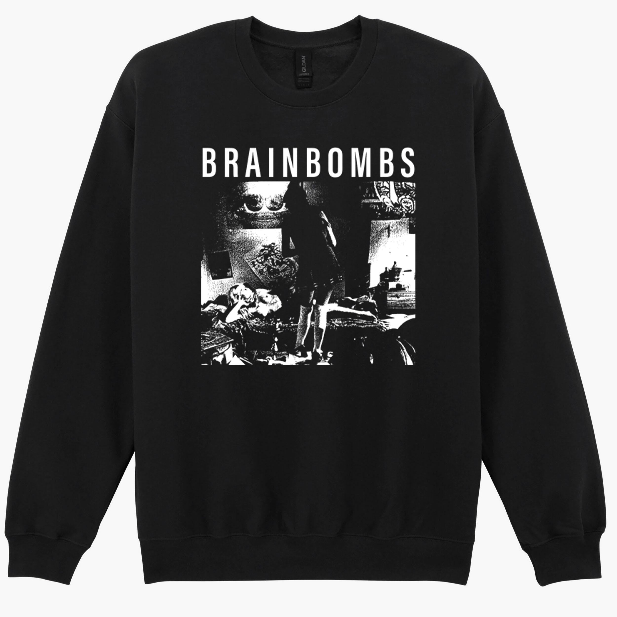 Brainbombs It's A Burning Hell No Place Punk Rock Music Sweatshirt Hoodie 593