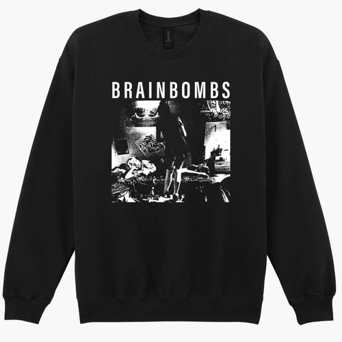Brainbombs It's A Burning Hell No Place Punk Rock Music Sweatshirt Hoodie 593