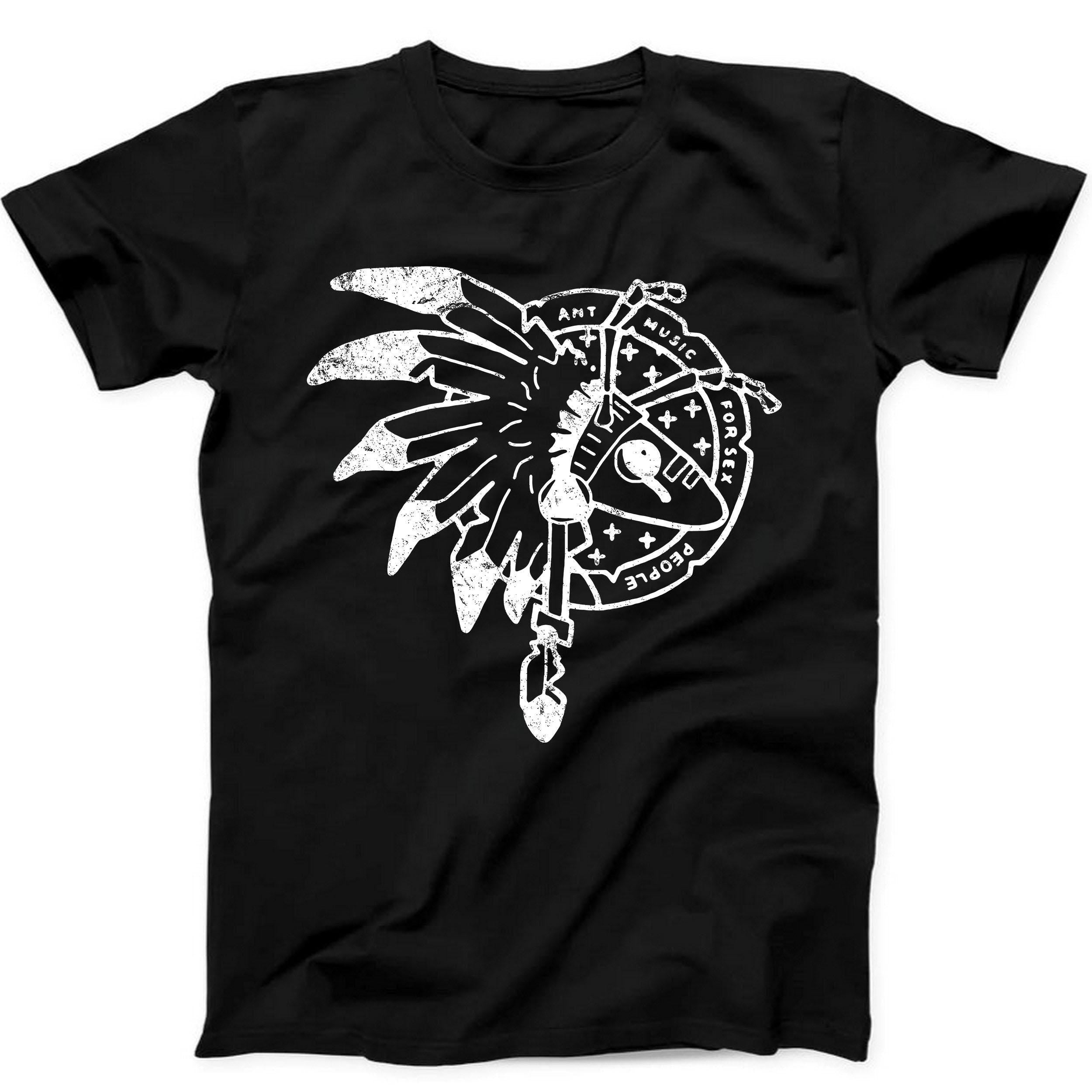 Adam Ant Music For Sex People Pop Funny Gift Tee Black T Shirt B136