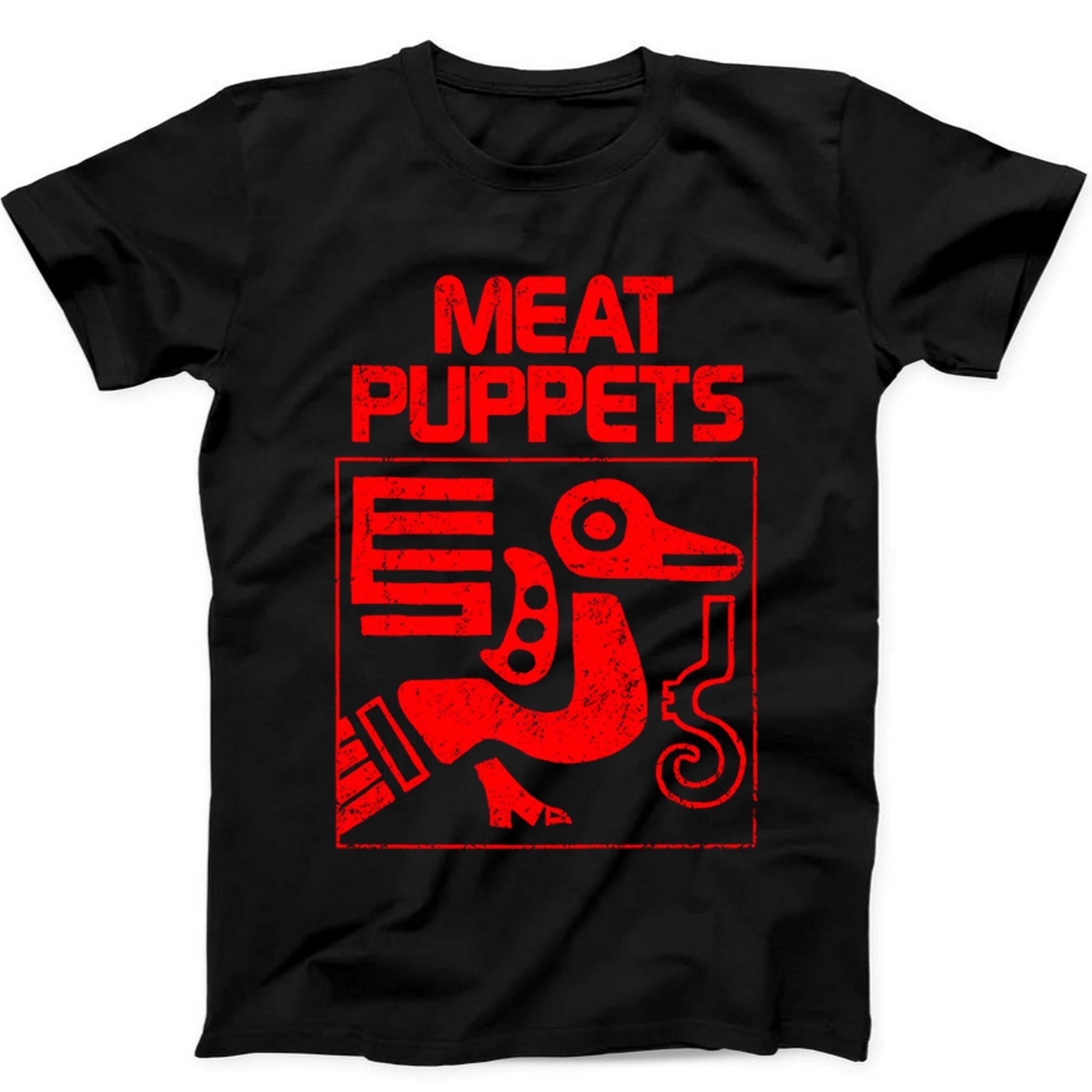 Meat Puppets Best Seller Rock Alternative Music Gift Black Tee T Shirt 516