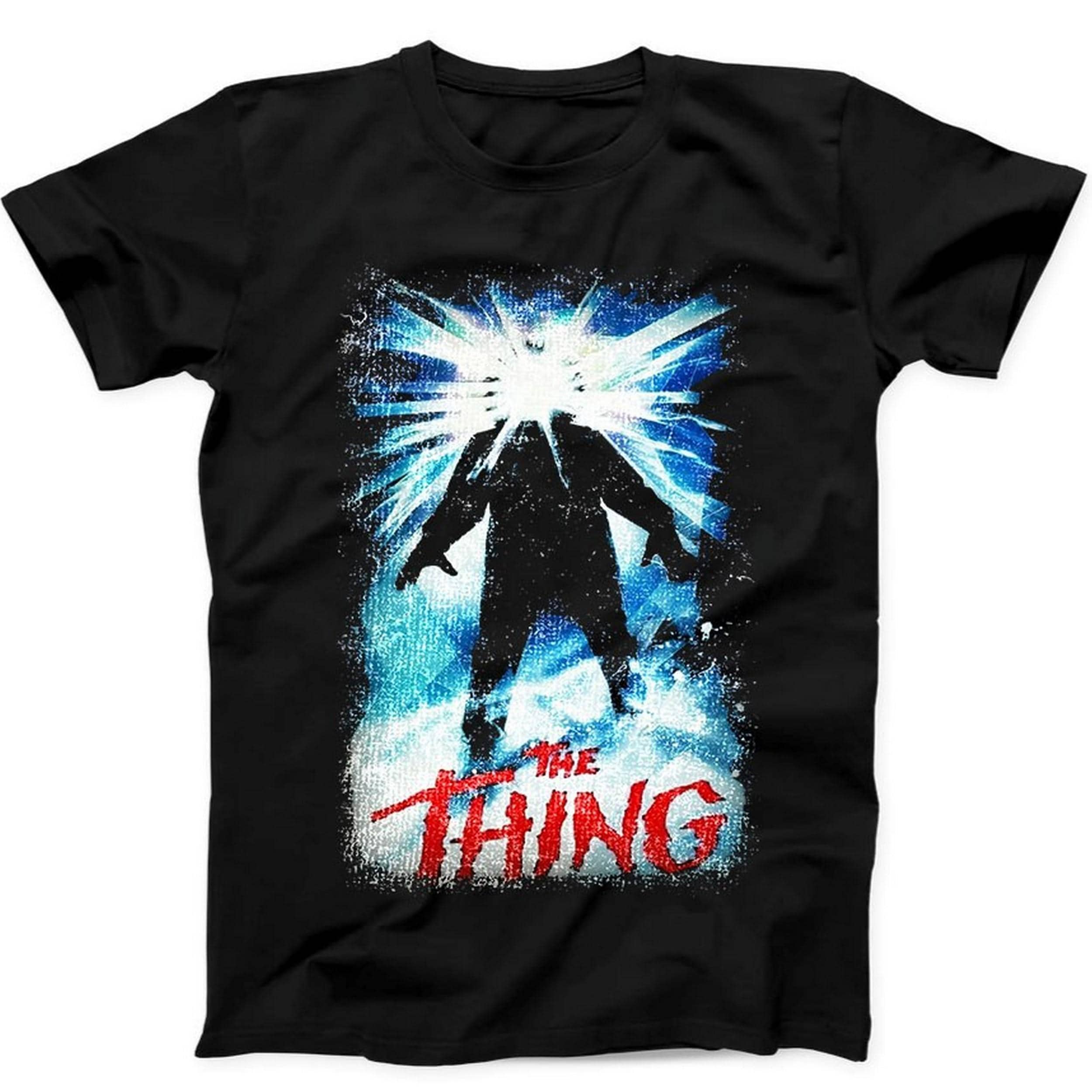 The Thing Inspired Parody Movie Best Seller Funny Gift Black Tee T Shirt B339
