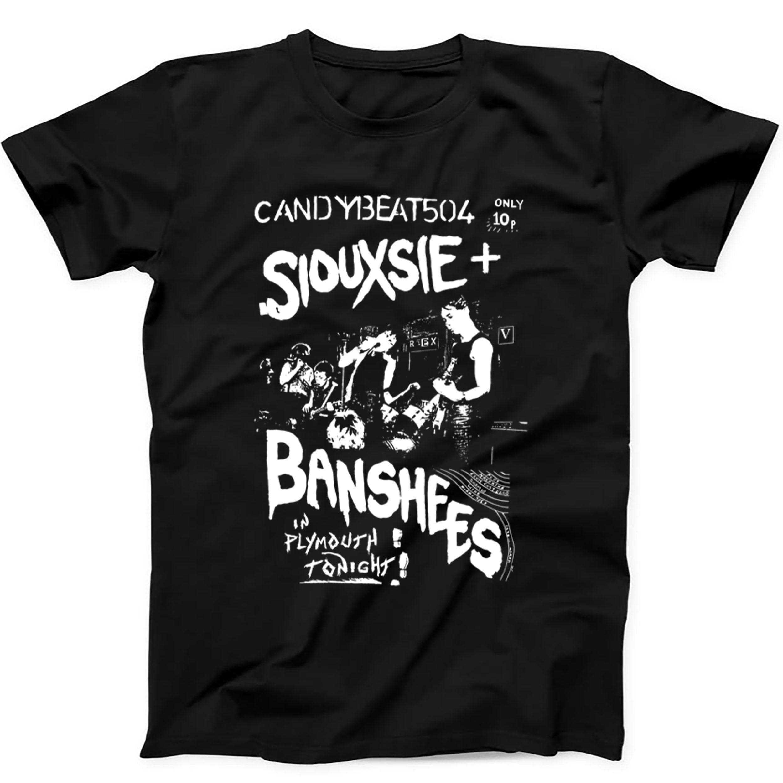 Siouxsie and the Banshees Candy Beat Poster Retro Gift Tee Black T Shirt 603