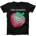 The Damned Strawberries Punk Rock Music Gift Black T Shirt B244
