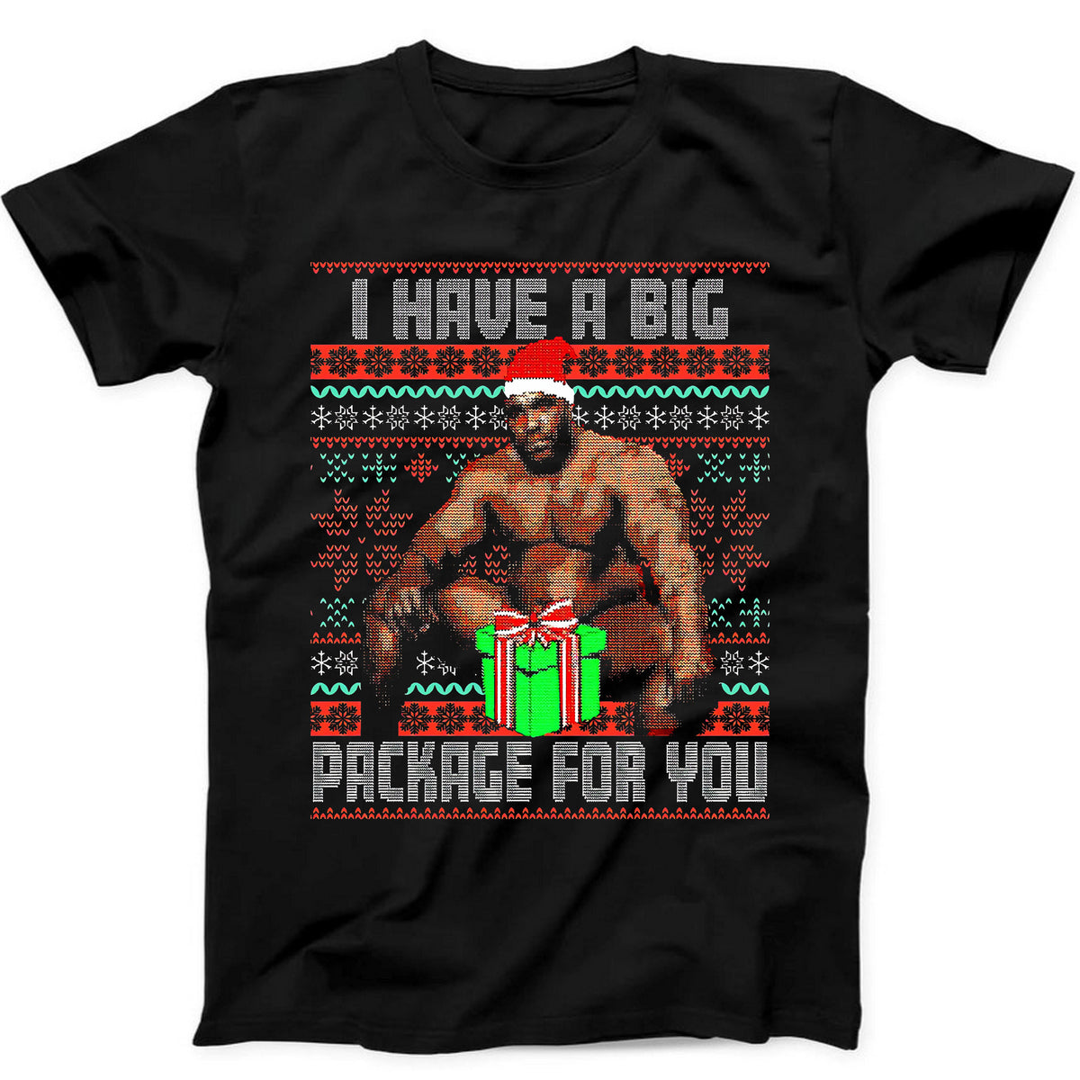 Barry Sitting On A Bed I Have A Big Ugly Christmas T Shirt Hoodie Sweatshirt 493