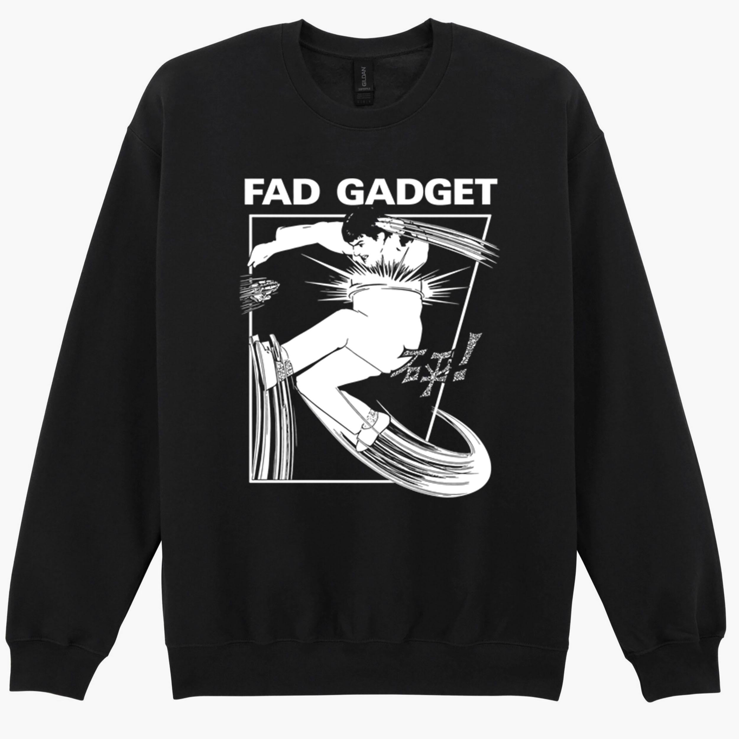 Fad Gadget Fireside Favourites New Wave Punk Music Gift Sweatshirt Hoodie 566
