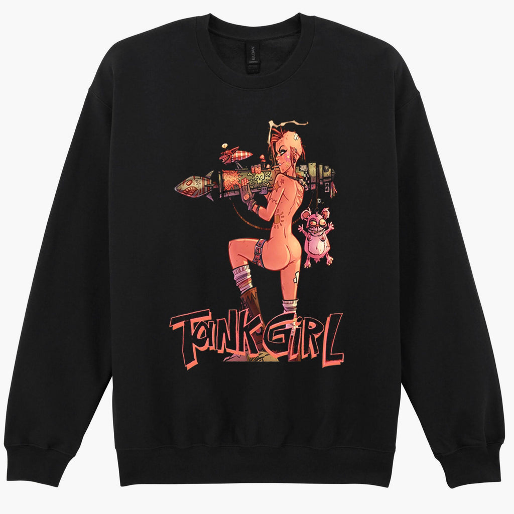 Tank Girl Bazooka Sexy Punk Funny Cool Sweatshirt Hoodie 571