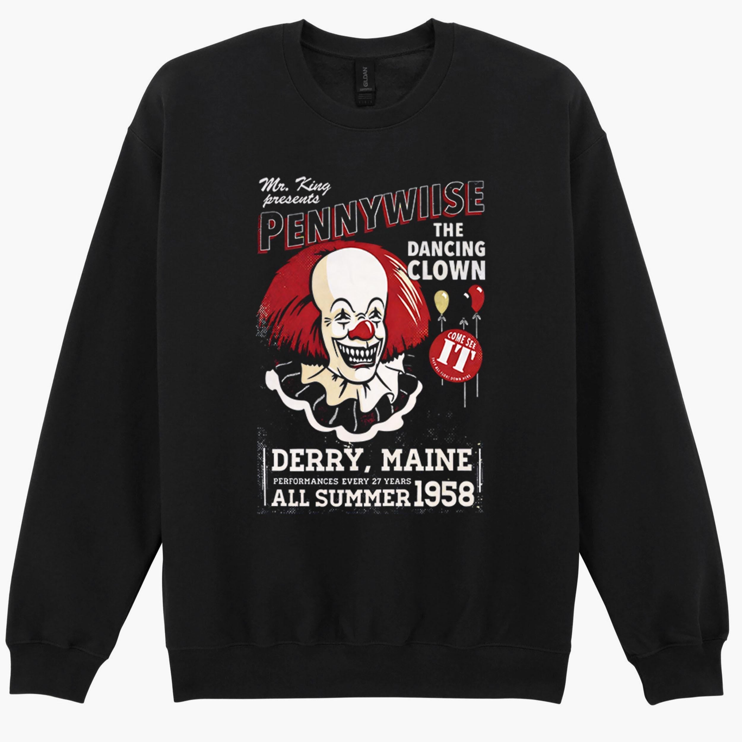 Pennywise The Dancing Clown Stephen Kings It Sweatshirt Hoodie 573