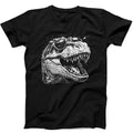 Dinosaur Going Extinct T Rex Asteroids Jurassic Weird Humorous Hilarious Witty Funny Music Gift Tee Black T Shirt 402