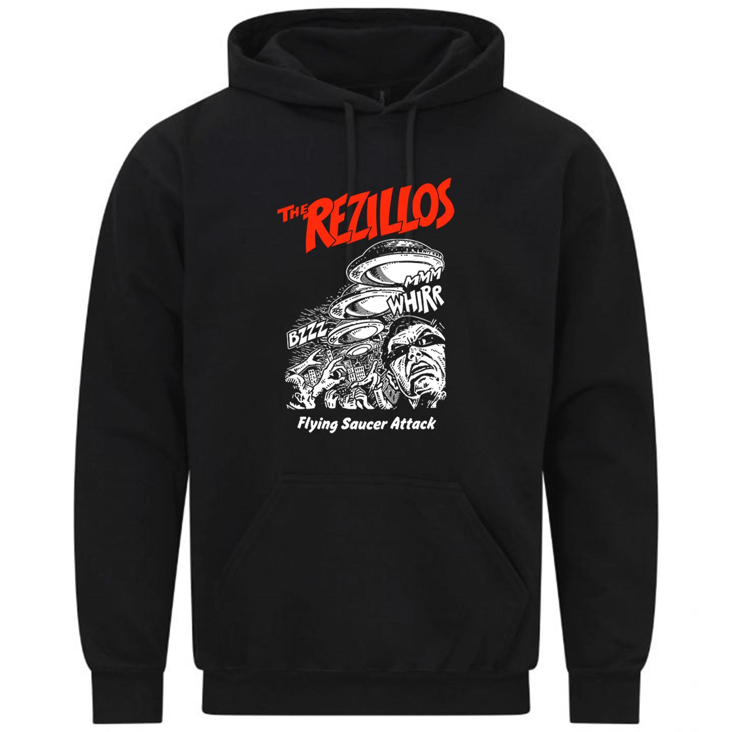 The Rezillos Flying Saucer Attack Punk Rock Music Gift Sweatshirt Hoodie 569