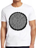 Tree Rings Woodcut Camping Outdoors Hiking Nature Funny Gift Tee T Shirt 2690