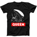 Alien Queen 80s Cult Movie Sci Fi Space Film Funny Cool Gift Tee Black T Shirt 412