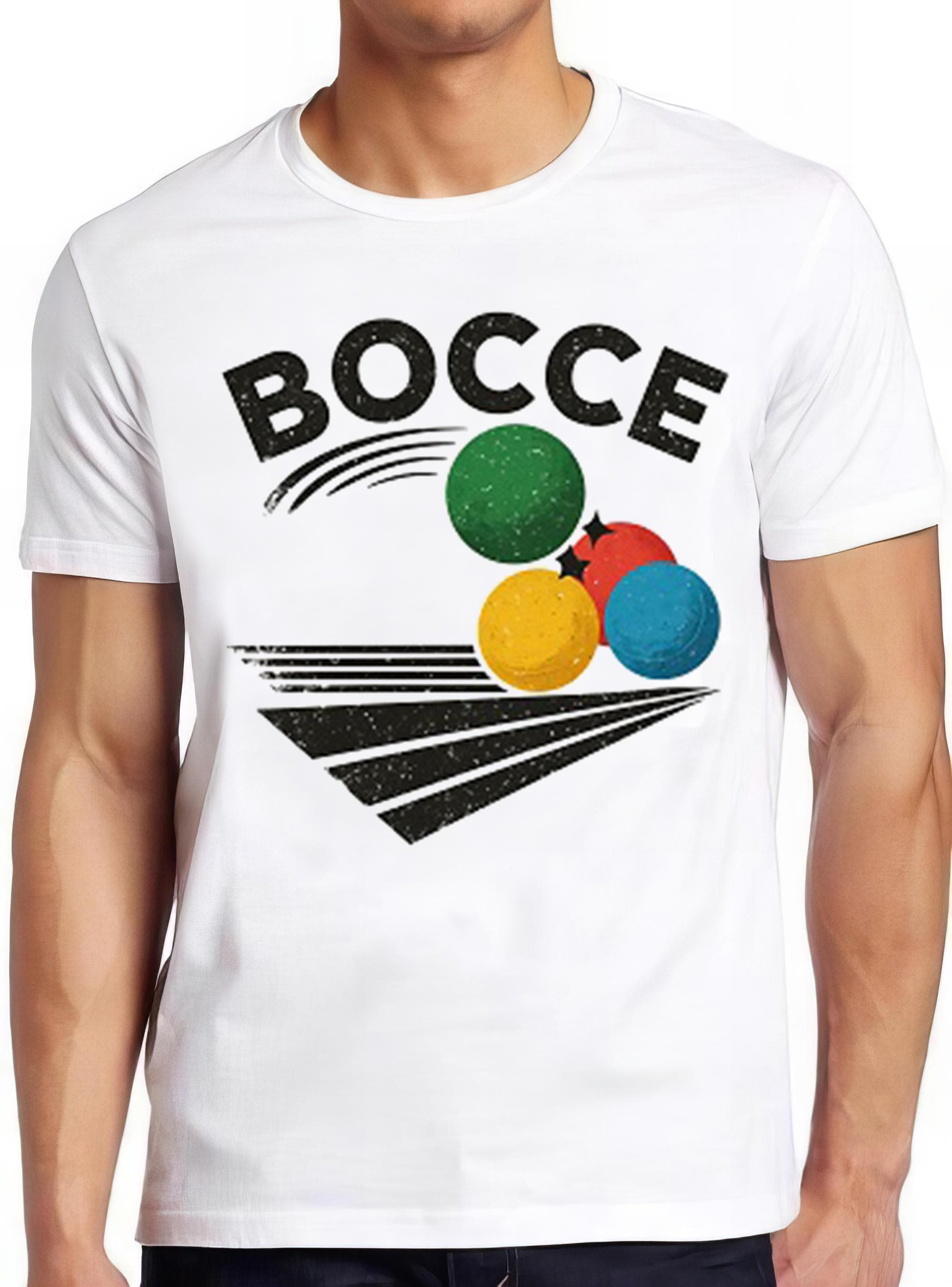 Bocce Ball Petanque Game Sport Weird Humorous Hilarious Witty Funny Music Gift Tee T Shirt 2618