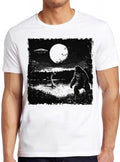 Bigfoot Loch Ness Monster Alien UFO Full Moon Believe Weird Humorous Hilarious Witty Funny Gift Tee T Shirt 2300