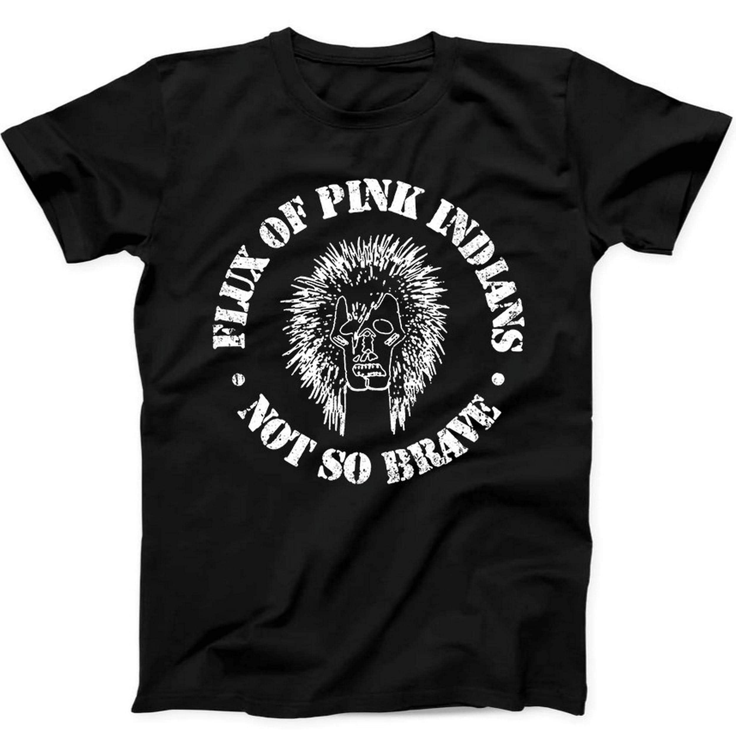 Flux Of Pink Indians Not So Brave Anarcho Punk Music Gift Black Tee T Shirt B349