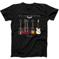Guitar Heaven Rock Music Funny Gift Tee Black T Shirt 585