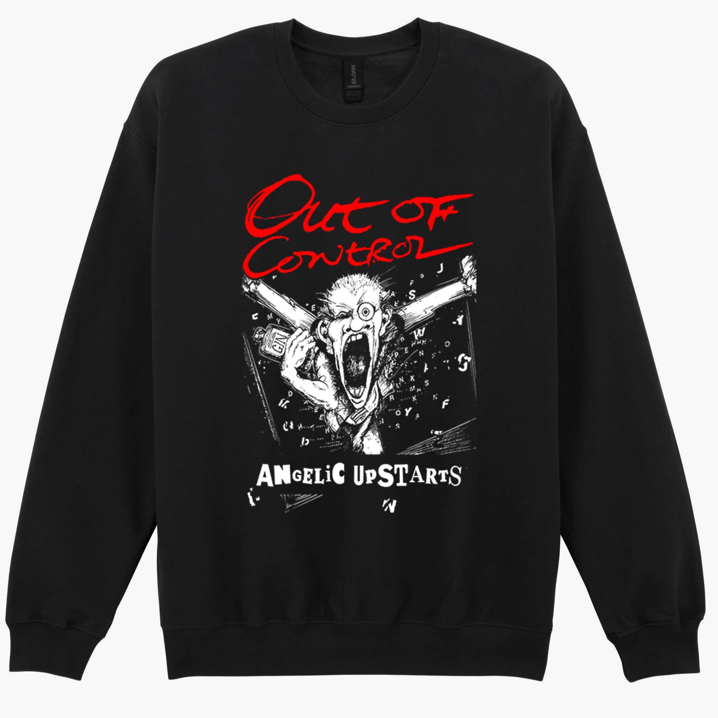 Angelic Upstarts Out Of Control Punk Rock Music Gift Sweatshirt Hoodie 588