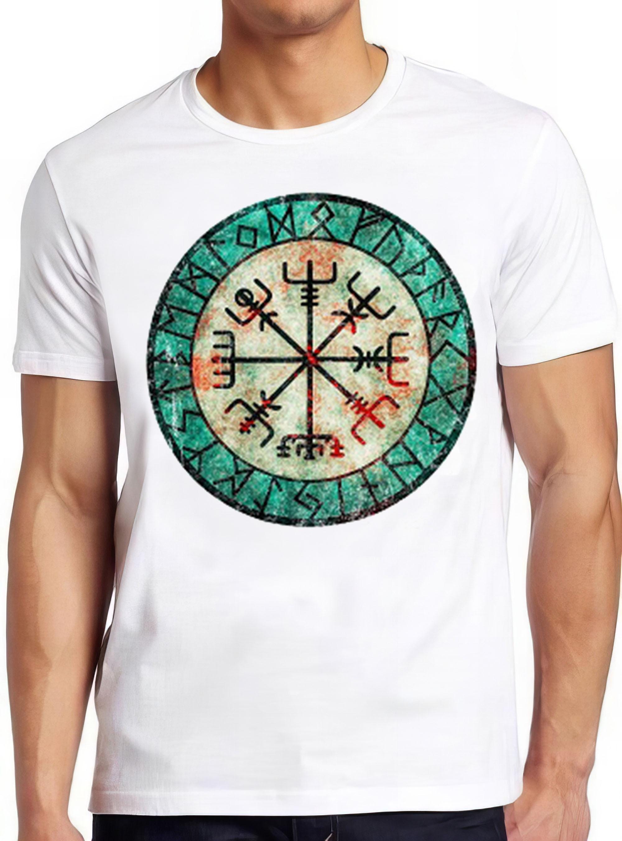 Vegvisir T Shirt Viking Celtic Compass Cool Gift Tee 2809