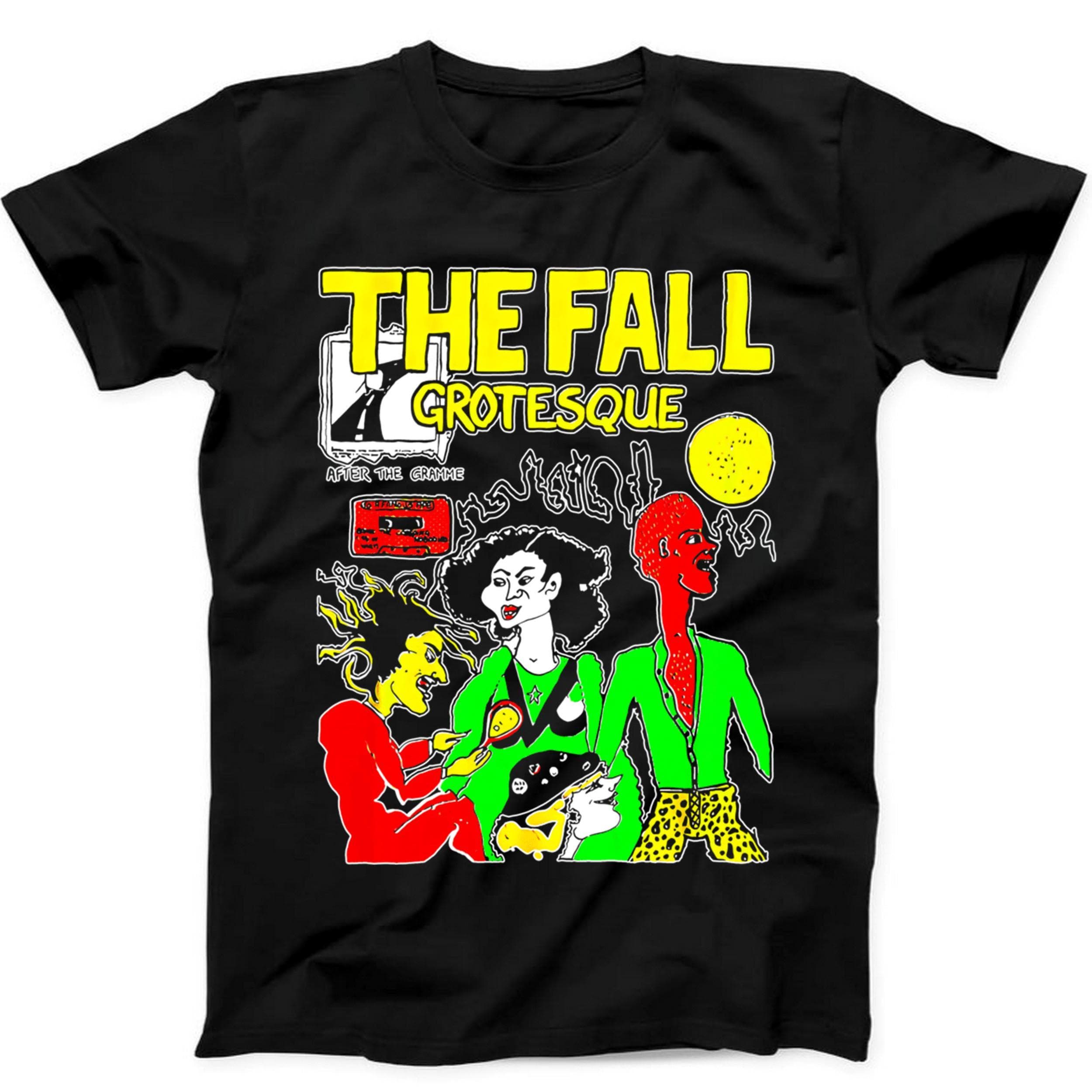 The Fall Grotesque Punk Rock Music Gift Black Tee T Shirt B419