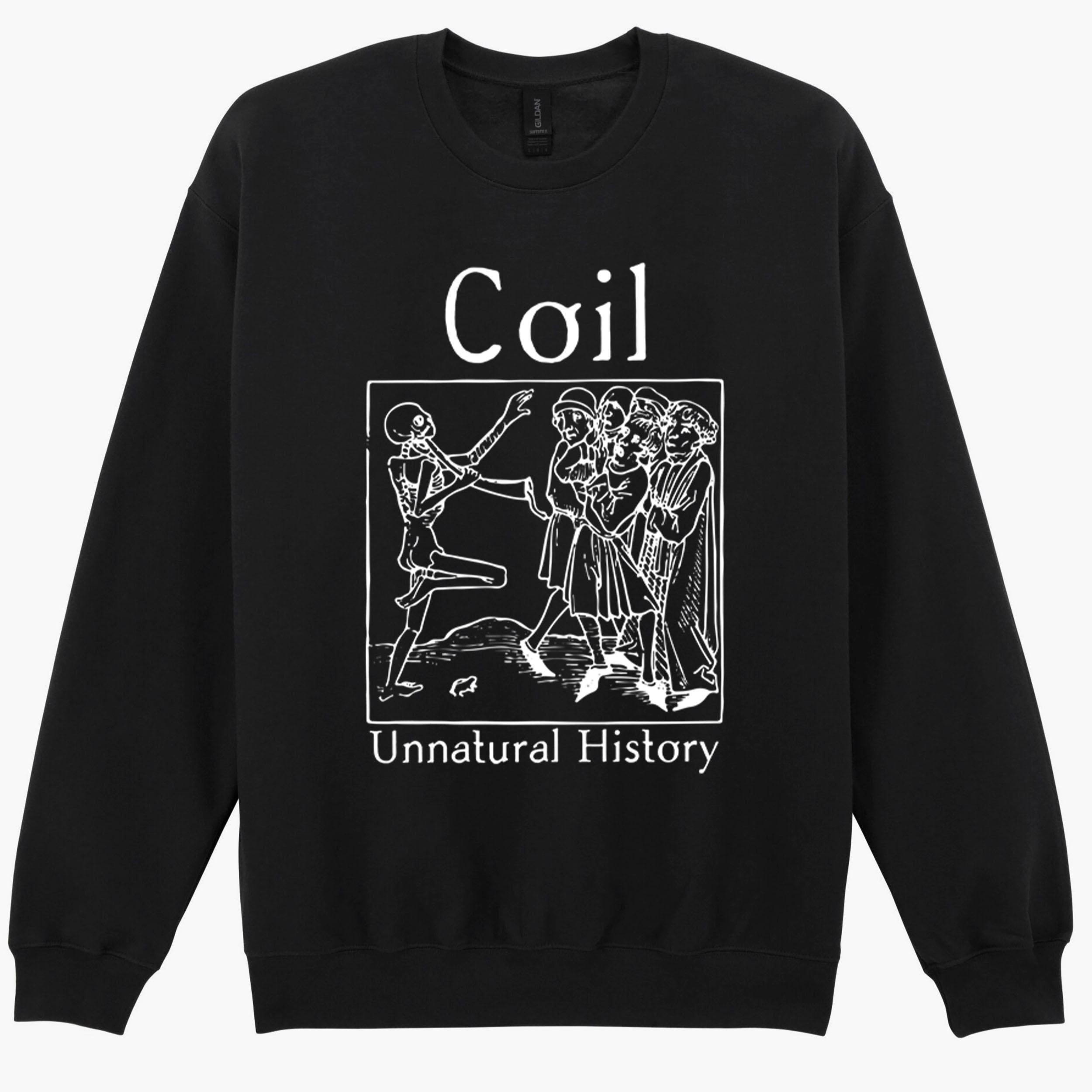 Coil Unnatural History Electronic Music Gift Sweatshirt Hoodie 561