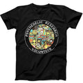 Psychedelic Research Volunteer Terence Mckenna Mushroom Gift Tee Black T Shirt B2