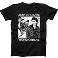 Adam And The Ants Young Parisians 70s New Wave Music Gift Tee Black T Shirt 634