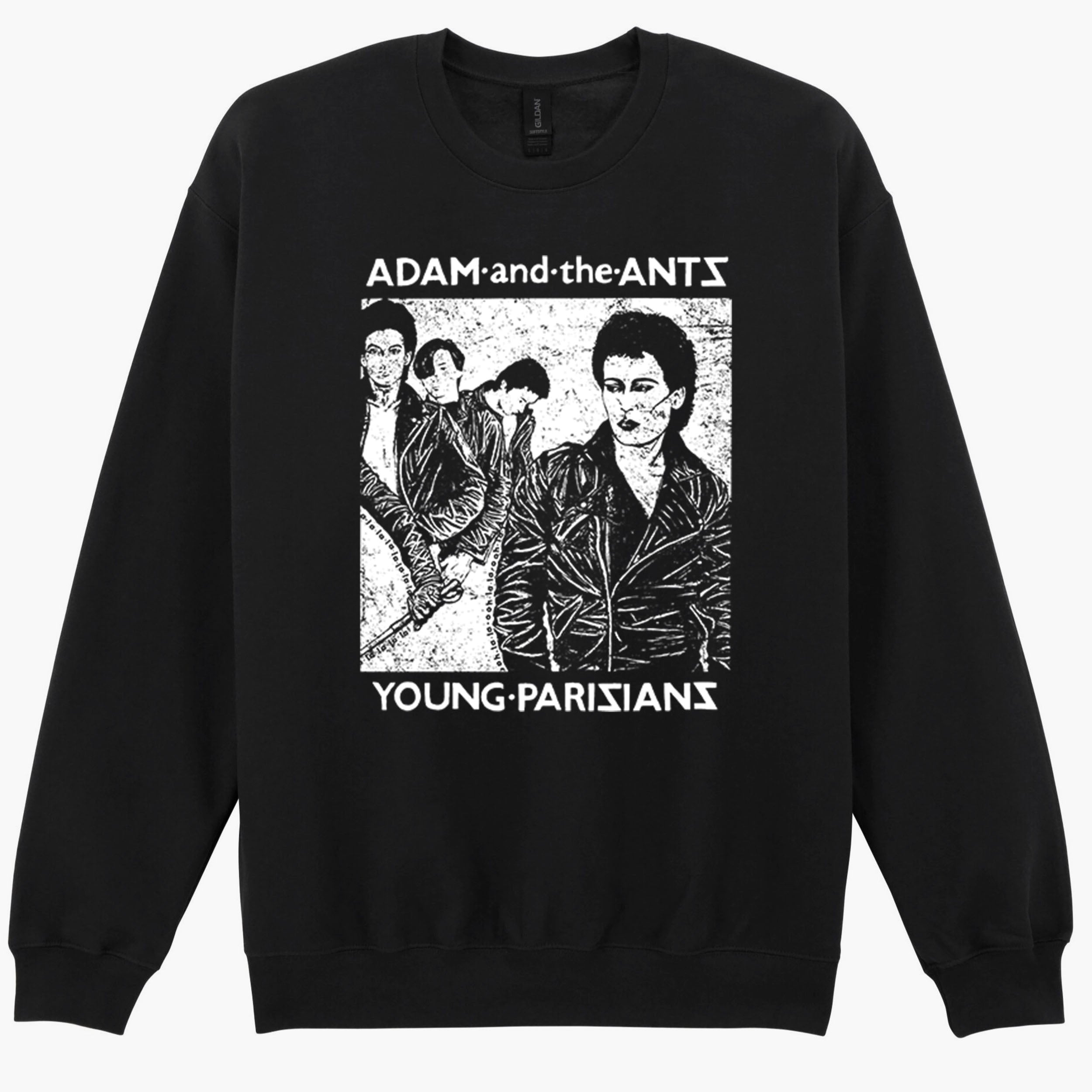 Adam And The Ants Young Parisians 70s New Wave Music Gift Sweatshirt Hoodie 634
